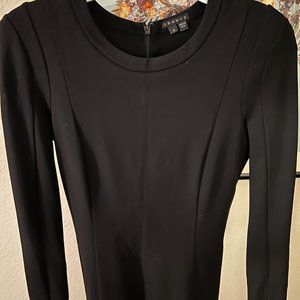 bodycon long-sleeved sexy theory dress